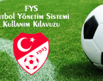 TFF HAKEM İŞLERİ FYS KULLANIM KLAVUZU