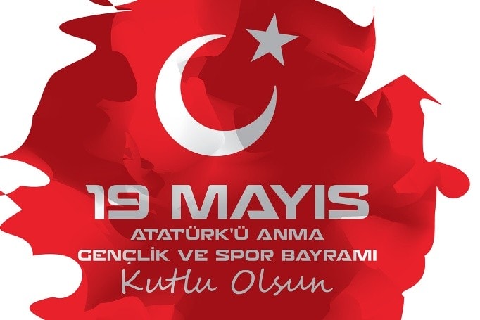 19 MAYIS ATATÜRK’Ü ANMA GENÇLİK VE SPOR BAYRAMINI KUTLARIZ.