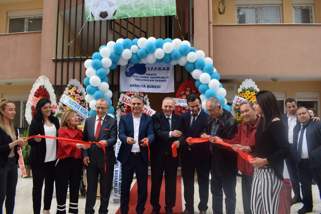 TFFHGD Antalya Şubesi Hizmet Binasının Açılışı