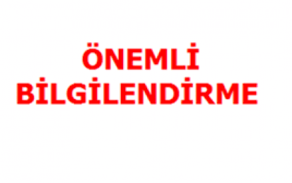 HAKEM VE GÖZLEMCİ KLASMANLARINI BELİRLEMELERİNE YÖNELİK SINAV TAKVİMİ