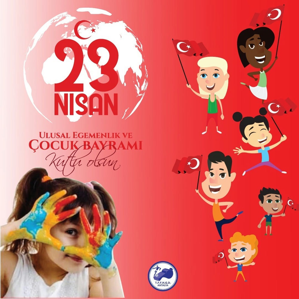 23 Nisan ulusal egemenlik ve çocuk Bayramımız kutlu olsun 🇹🇷