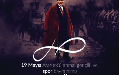 19 Mayıs Atatürk’ü anma gençlik ve spor bayramı kutlu olsun.