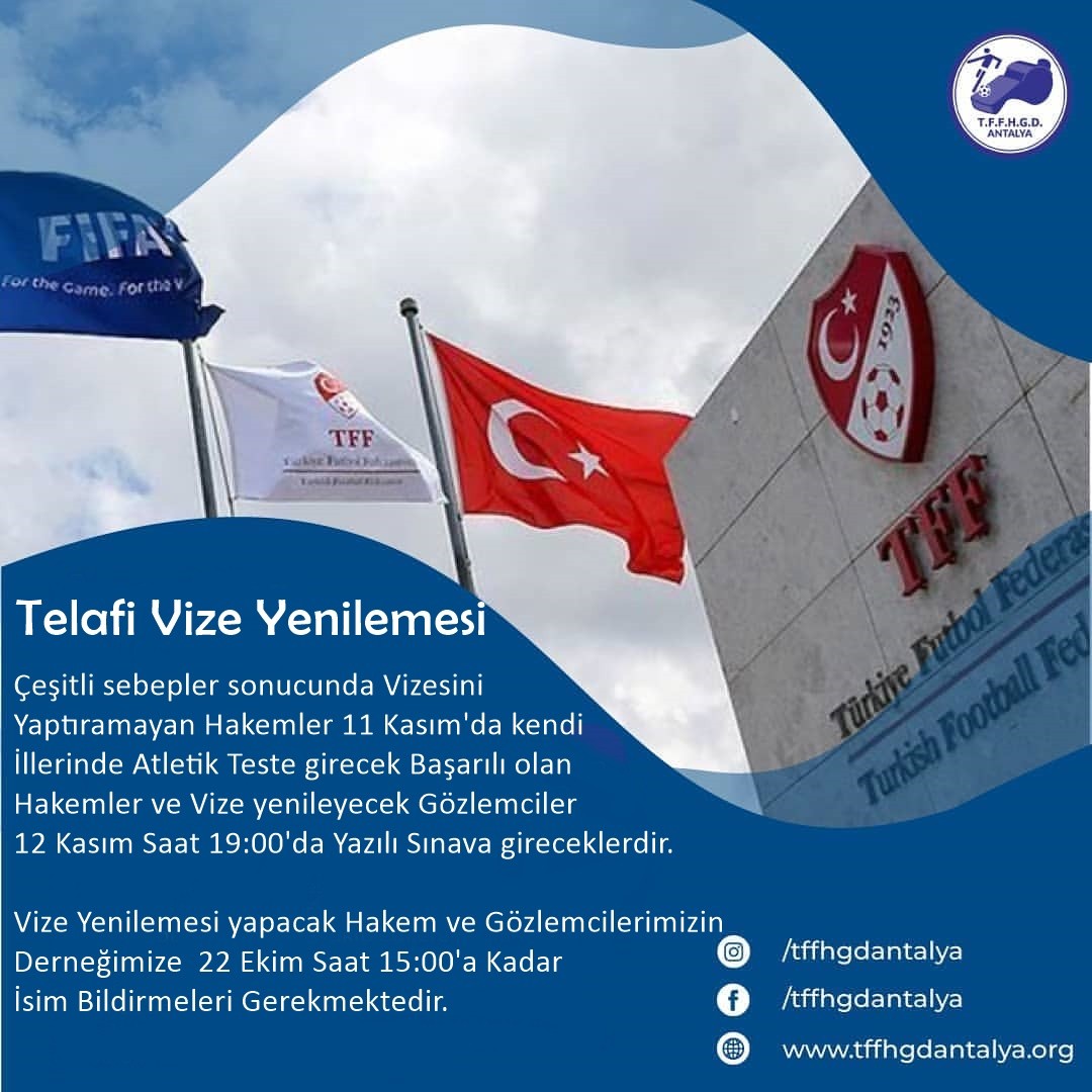 Telafi Vize Yenilemesi