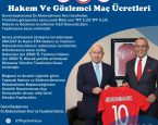 Hakem Ve Gözlemci Maç Ücretleri