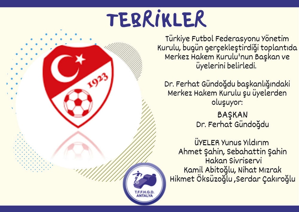 TEBRİKLER