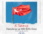 15 Temmuz Demokrasi ve Milli birlik günü
