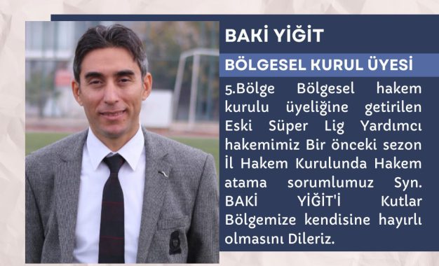 BÖLGESEL KURULDA DEĞİŞİKLİK