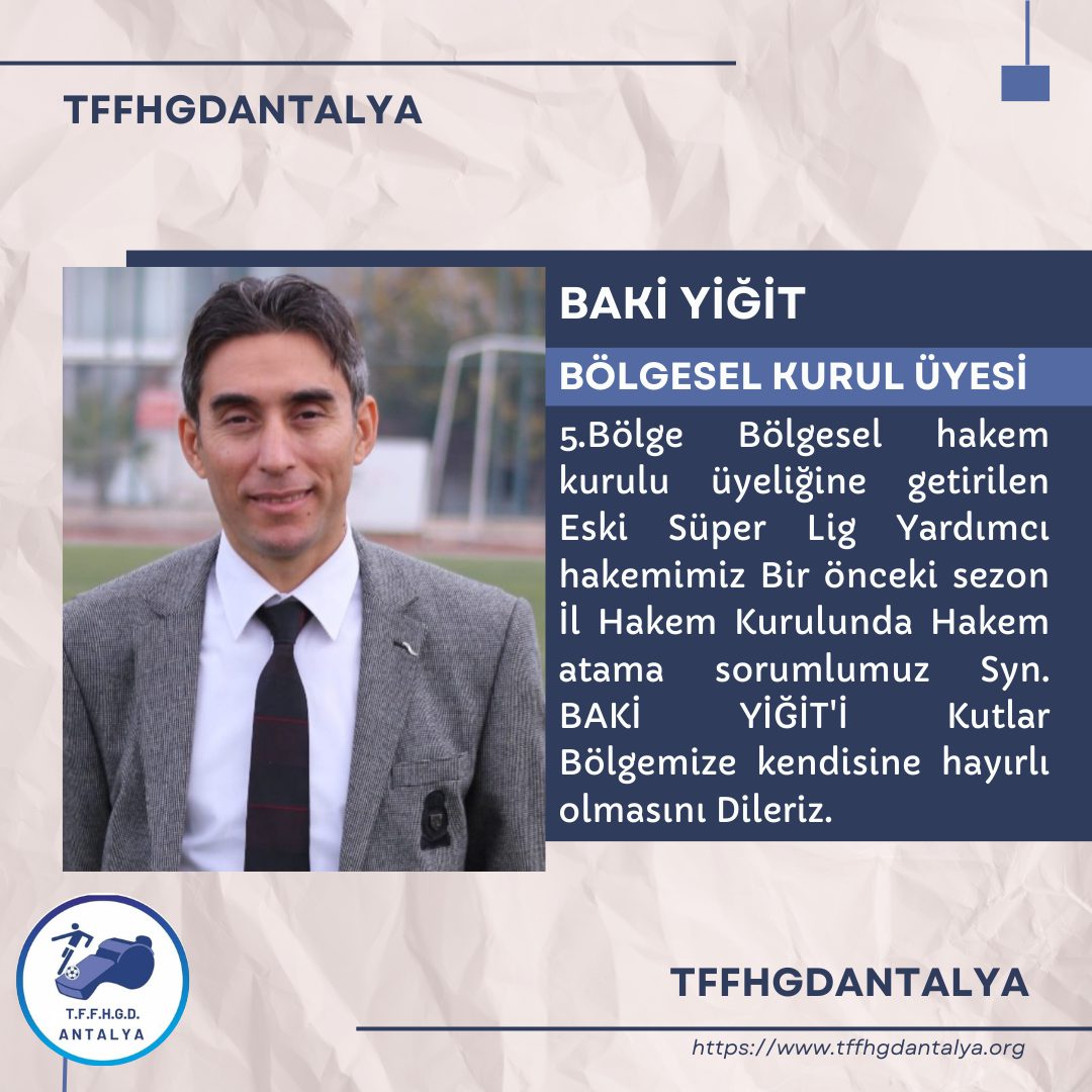 BÖLGESEL KURULDA DEĞİŞİKLİK